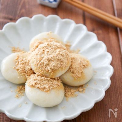 糖質オフ！おからもち♪おからパウダーと片栗粉で簡単！
