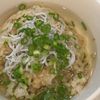 すみれの作ってみた!投稿(出汁茶漬けで食べる【しらすとねぎの焼きおにぎり】絶品です♡)