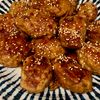 ぐ〜たら子の作ってみた!投稿(つなぎは米粉で!冷めてもふっくら柔らか【鶏つくね照り焼き】)