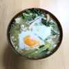 ゆいの作ってみた!投稿(【小松菜ときのこと落とし卵のお味噌汁】満足感UP♪)