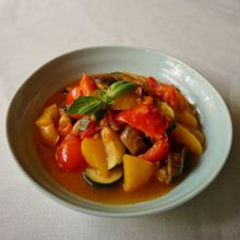 夏野菜たっぷり！和風ラタトゥイユ