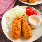 見た目可愛く♪太っちょエビフライ