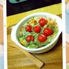 チョロリスの作ってみた!投稿(かけるだけ!バジルソースのパングラタン)