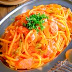 【ずぼら喫茶のチーズナポリタン】タッパーでレンチンするだけ