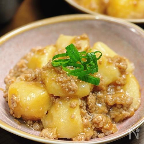 【里芋のそぼろ煮】和のほっこりおかず♪やさしい家庭の味♡