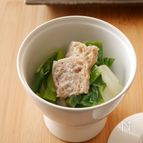 【減　塩】凍りこんにゃくと青ネギのからし酢味噌和え