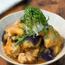 トロトロじゃわ〜、ご飯が止まらない【鶏ももと茄子のみぞれ煮】