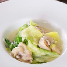 春キャベツと鶏のクリーム煮
