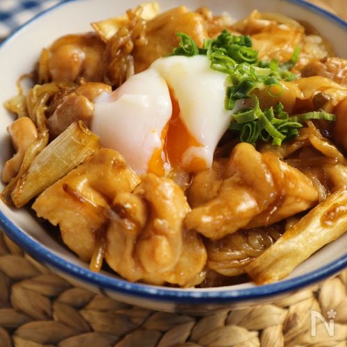 【業スー】愛され♡甘辛焼鳥丼