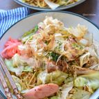 1食約92円！魚肉ソーセージdeシンプル焼きそば