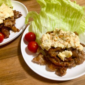 ゆかりの作ってみた!投稿(豚こまで簡単に✨てりとろ豚こま南蛮🐷)