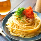 レンジで簡単！明太カルボナーラ