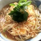 たっぷりえのきあんの揚げ出し豆腐