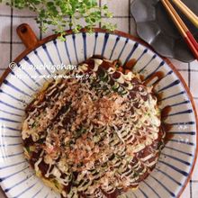 余ったそうめん活用♡そうめんお好み焼き♡