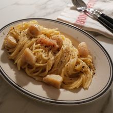 明太クリームスパゲッティ