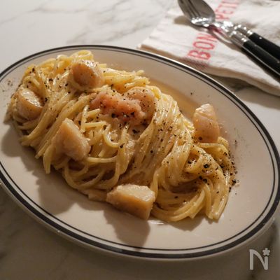 明太クリームスパゲッティ