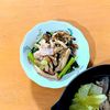 かおちゃんの作ってみた!投稿(しめじと小松菜の《ベーコン♡きんぴら》)