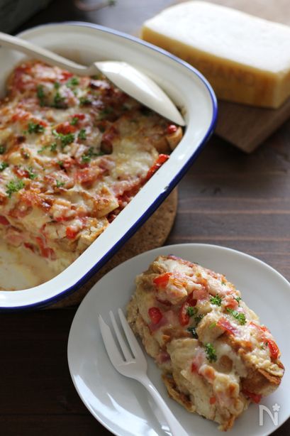 ミルフィーユ風♪パルミパンプディング