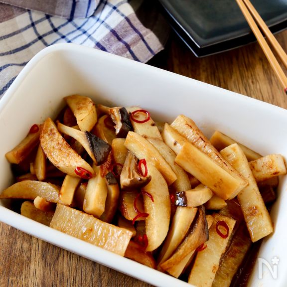 作り置き＊長芋とエリンギのぽん酢マリネ