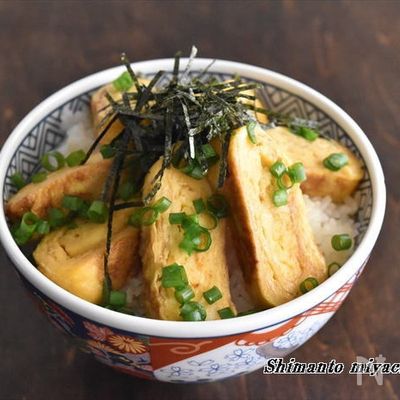 卵だけで作る！激ウマ照りたま丼