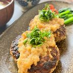 『冬のおろし煮込みハンバーグ』バタぽんで簡単こくうま♡