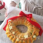 【冷凍パイシートで作る】ポテトサラダのリースパイ