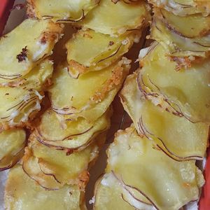 1バーバミーの作ってみた!投稿(さつまいもチーズ天)