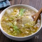 炒めてコク旨！『白菜のとろ玉スープ』