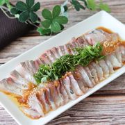 箸がとまらない！やみつき♡アジの和風カルパッチョ