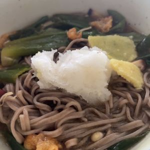 さっちゃんの作ってみた!投稿(じんわり温まる！きのこのおろしあんかけそば)
