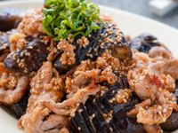 香味だれで食欲アップ！『豚肉と茄子の焼き浸し』ご飯進む♡