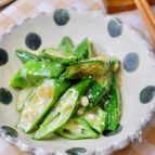 簡単副菜♡『おくらの甘味噌酢和え』