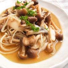 いろいろきのこの柚子胡椒バター蒸し