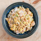 栄養たっぷり！塩鮭チャーハン