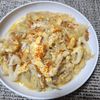 とももの作ってみた!投稿(ご飯もりもりヘルシー和食🍚白滝のすき煮風とろとろ卵炒め😋)