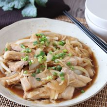 丼にしたら最高♡新玉ねぎたっぷり豚ロースしょうが焼き