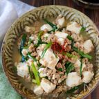 包丁不要！レンジで作る♪豆腐とニラのそぼろあん