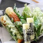 ちくわの大葉巻きの天ぷらなど３種
