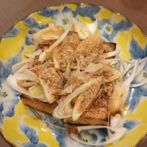 たりおの作ってみた!投稿(あと一品欲しいときに!食欲そそる【厚揚げのねぎ醤油がけ】)