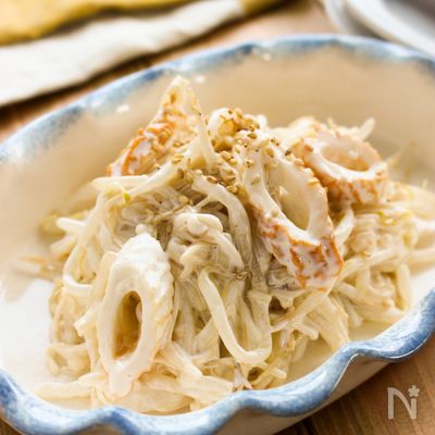 レンジで簡単♡もやしのボリュームサラダ