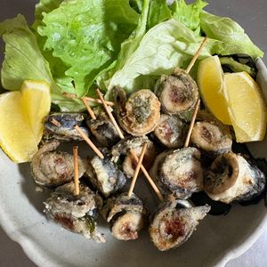 やすＰの作ってみた!投稿(レモンでさっぱりと♪いわしの梅しそ巻き揚げ)