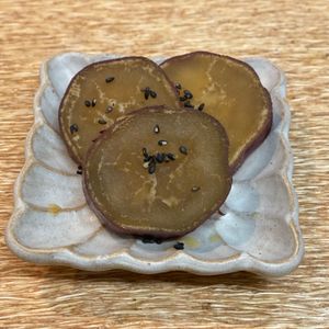 ゆきぼうの作ってみた!投稿(レンジで簡単♩サツマイモグラッセ)