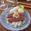 七草ライスのステーキ丼　マンネリ七草粥にさようなら～！