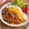 お手軽【オムハヤシライス】おうちの調味料でOK♪
