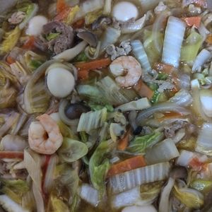 konomiの作ってみた!投稿(豚バラ白菜のあんかけ中華丼)