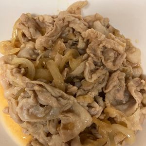 ミントミントの作ってみた!投稿(【10分で!定食屋さんの豚肉の生姜焼き】黄金比で簡単やわらか)