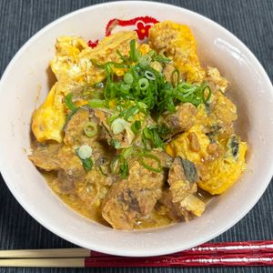 ゆっこの作ってみた!投稿(【革命的！レンジだけで簡単♪さば缶の卵とじ丼】)
