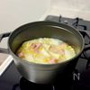 白菜とベーコンのやさしいミルクスープの工程3