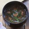 【夫の好物】新玉ネギと梅干しのお吸い物