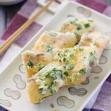 鮭のにら衣